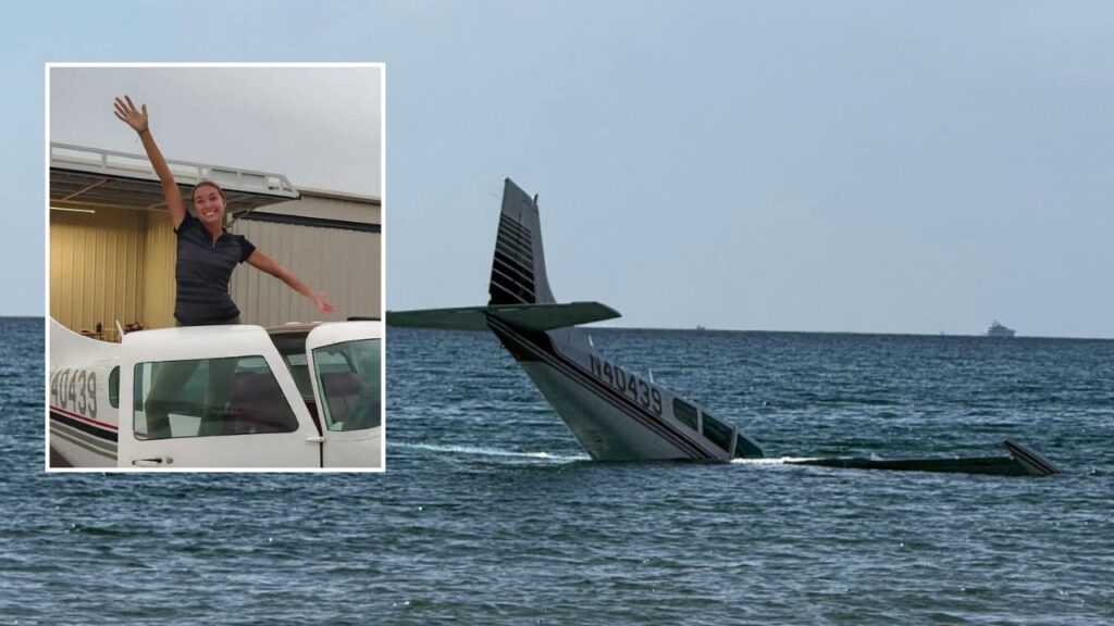 Florida Pilot Escapes Plane Crash After Emergency Landing in Atlantic Ocean Near Boca Raton Beach