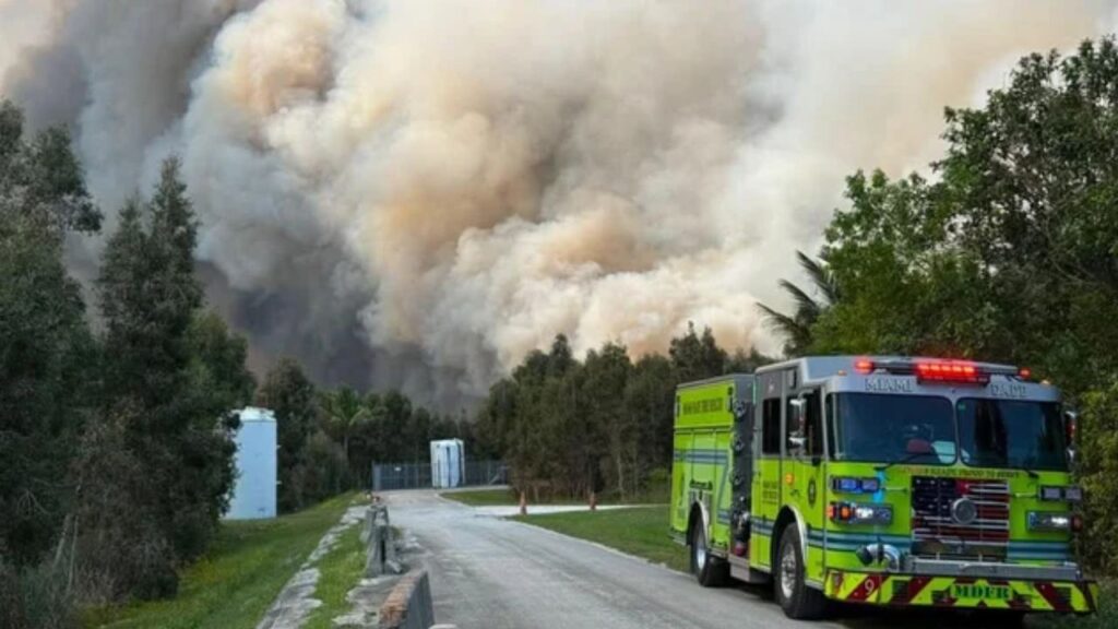 South Florida Wildfires Rage Across Everglades as 880-Acre Blaze Prompts Shark Valley Closure and Major Firefighting Response