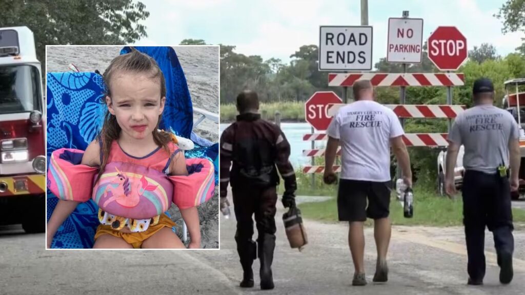 5-Year-Old Girl Found Dead in South Carolina Waters After Parents Allegedly Left Her Near River, Parents Arrested