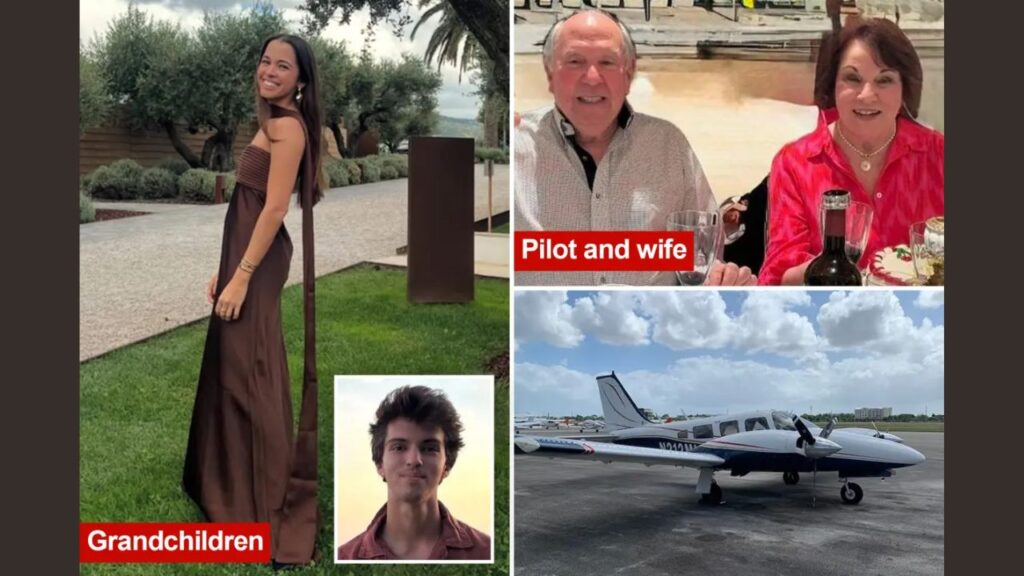 80-Year-Old Pilot, Wife and 2 Grandchildren Missing After Private Plane Crashes Into Water on Flight to Florida