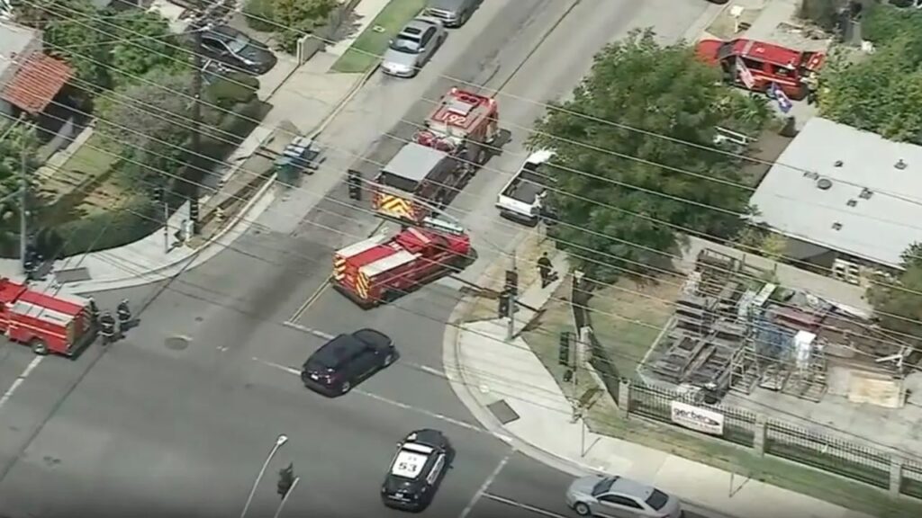 Chemical Leak Forces La Habra Evacuations After Orange-Yellow Smoke Plume Rises From Industrial Facility