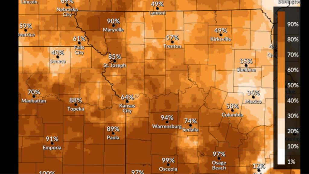Heat Advisory Covers Missouri and Kansas as Temperatures Near 100 and Feels-Like Temps Hit 105