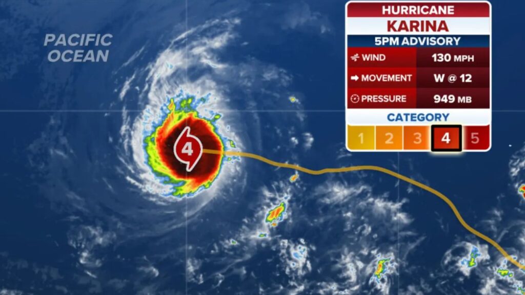 Monster Hurricane Lowell Reaches Category 5 Strength as Another Major Hurricane and Tropical Storms Crowd the Pacific Monster Hurricane Lowell Reaches Category 5 Strength as Another Major Hurricane and Tropical Storms Crowd the Pacific