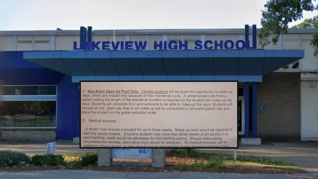 Parents Furious After Michigan High School Gym Policy Asks Girls to Share Private Period Details
